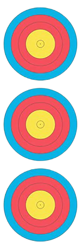 Alvo Triplo Vertical